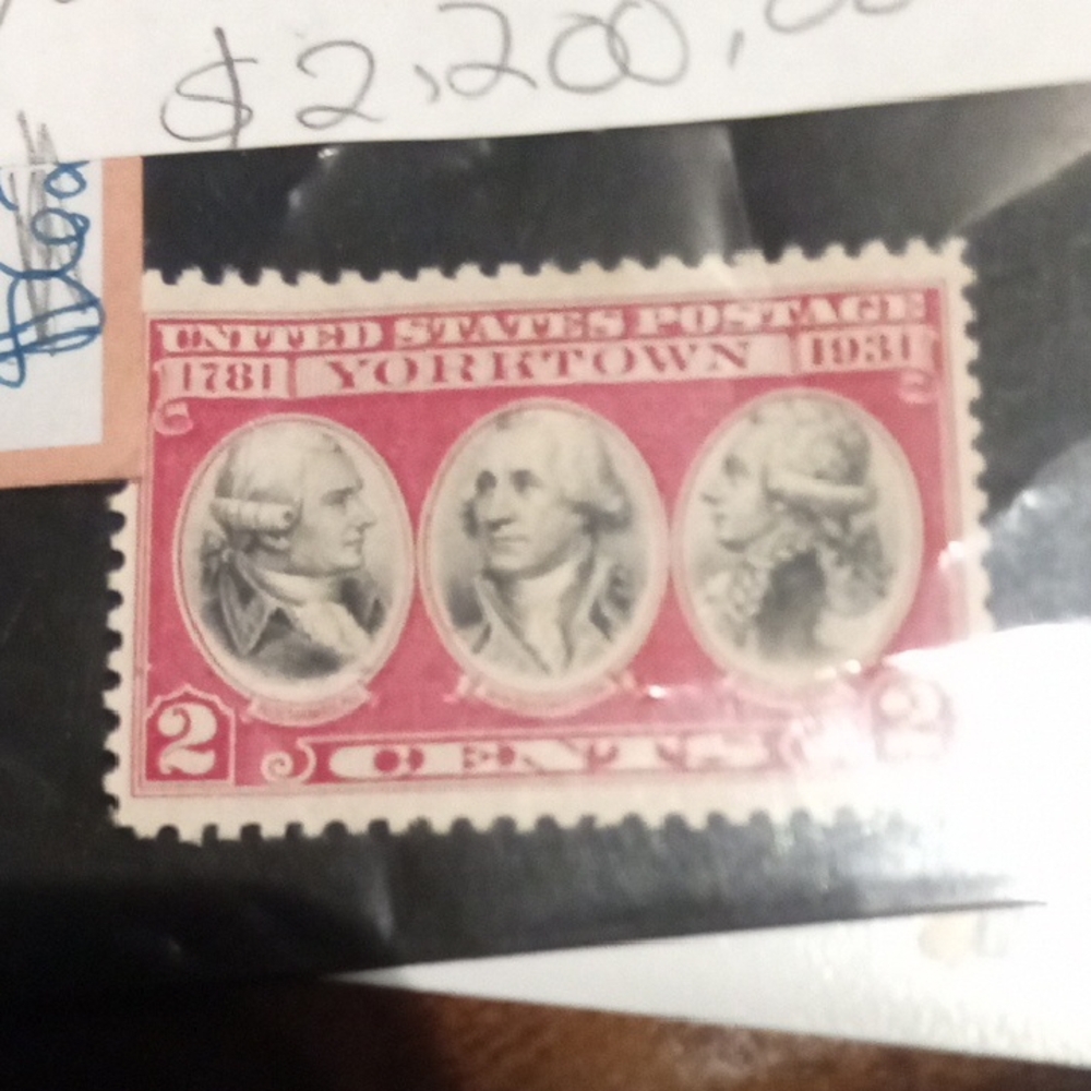 Vintage Yorktown Postage Stamp